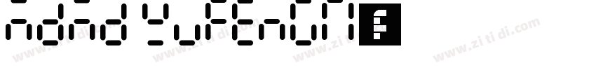 mdmd wufengti字体字体转换